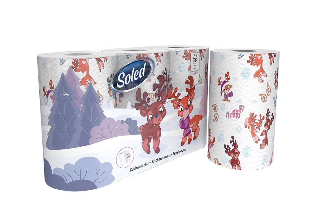 Soled Winter Edition Küchentücher