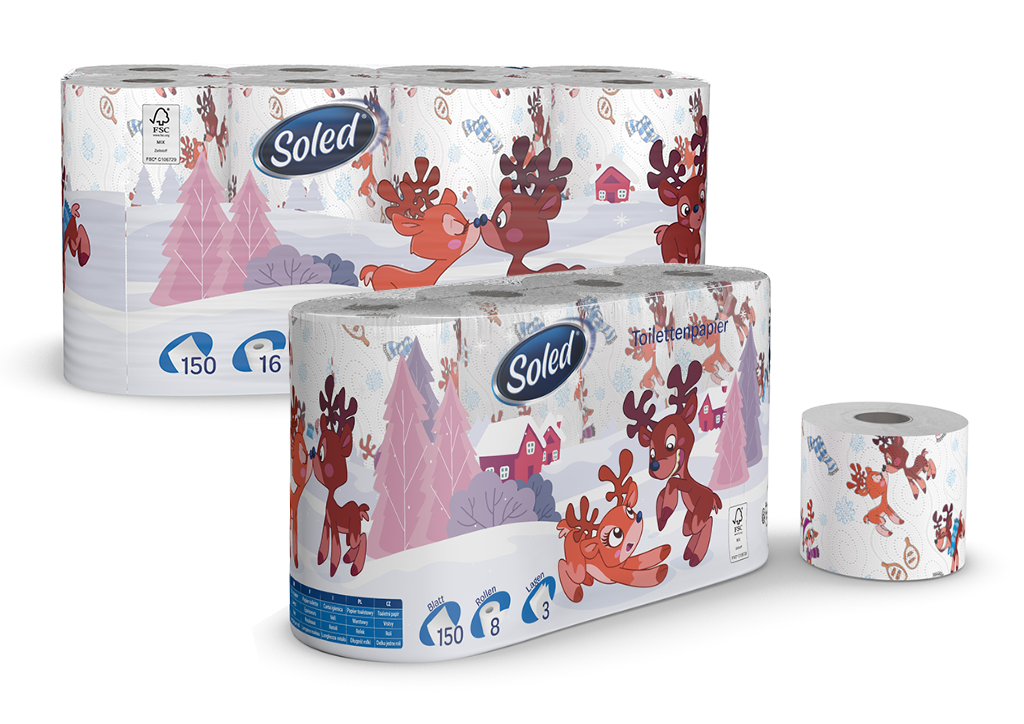Soled Toilettenpapier Winter Edition